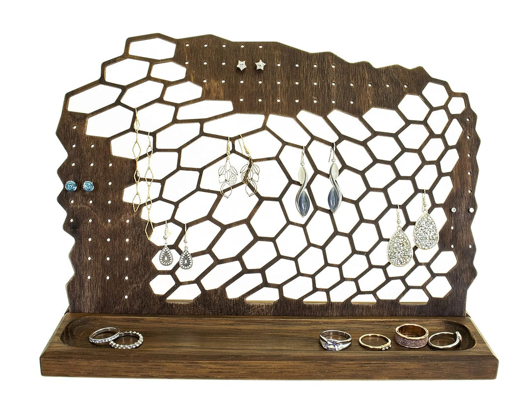 Ohrringhalter – Ohrringständer – Schmuckständer für Ohrringe und Ohrstecker – Handmade in