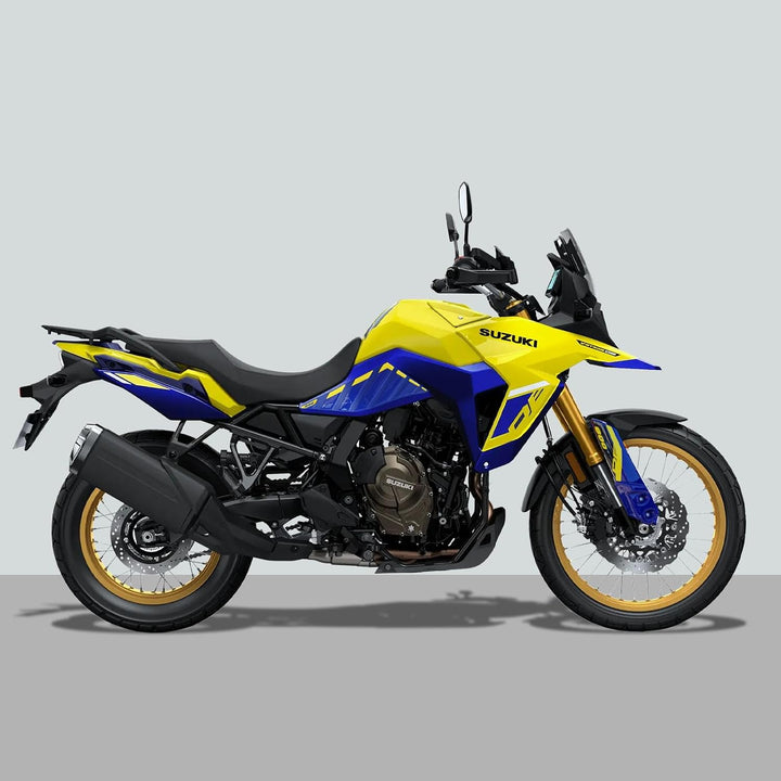 Resin Bike Sticker Set Motorrad Kompatibel Mit Suzuki V-Strom 800 De 2023. Schutz Motorrad Tank Basi