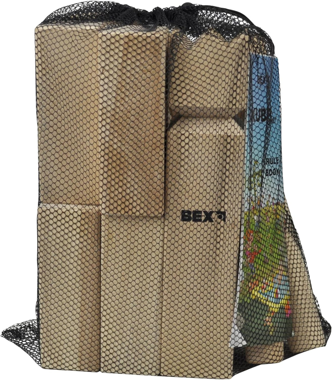 BEX Kubb Spiel Viking aus Schweden König: ca. 30 cm, aus Hartholz