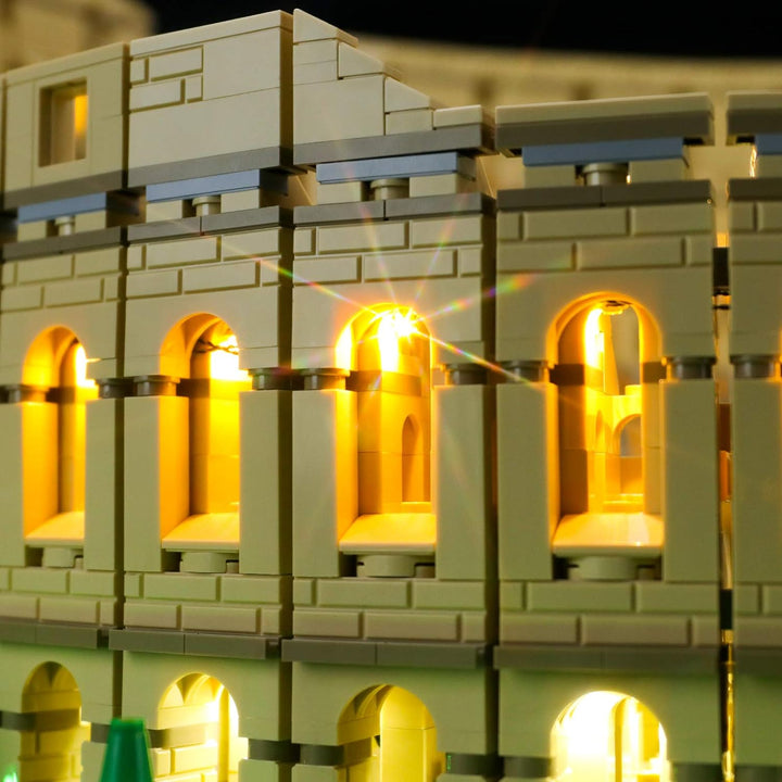 BRIKSMAX Led Beleuchtungsset für Lego Creator Expert Colosseum - Compatible with Lego 10276 Baustein