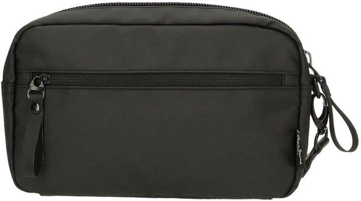 Pepe Jeans Hoxton Umhängetaschen und Kulturbeutel, Schwarz und Blau, Polyester PU, verschiedene Grös