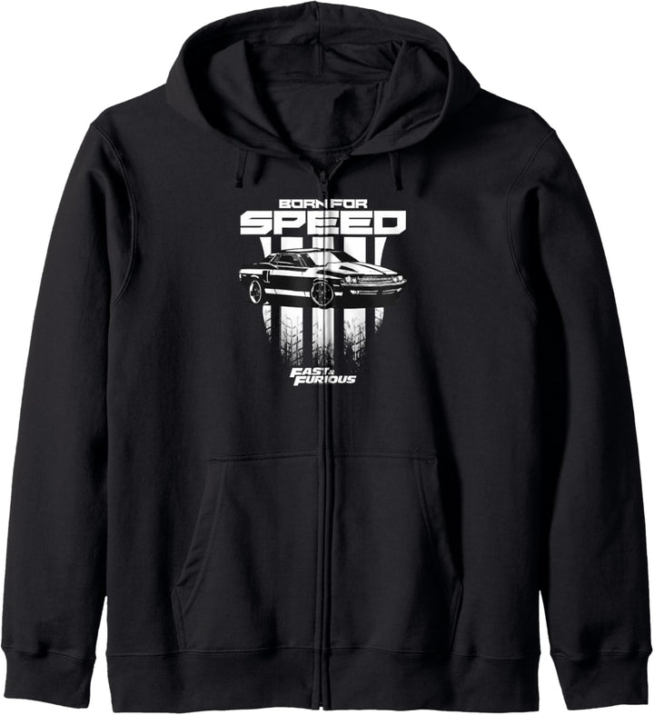 Fast & Furious Vintage Born For Speed Kapuzenjacke