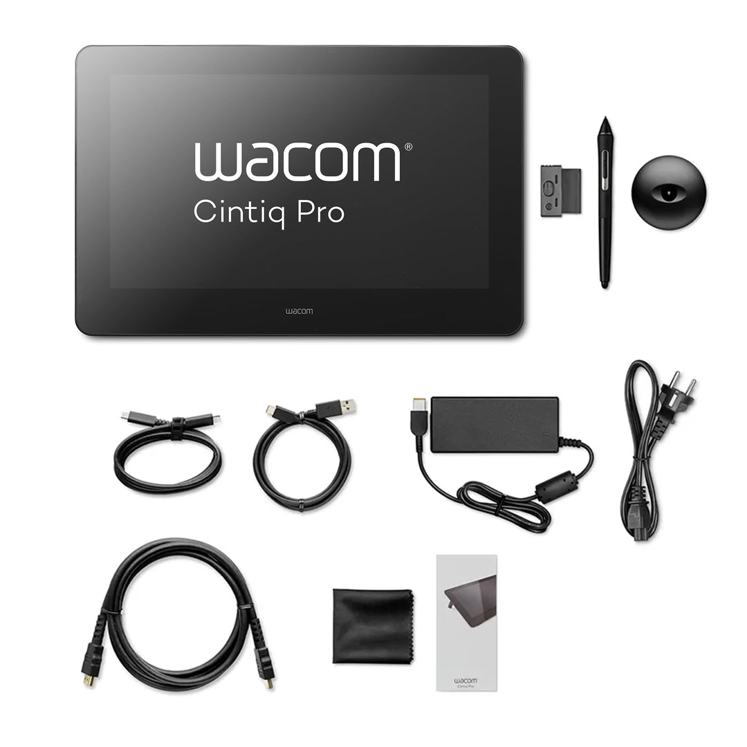 Wacom Cintiq Pro 16 Grafiktablett mit 4k Display für professionelle Designer & Künstler (15,6 Zoll D