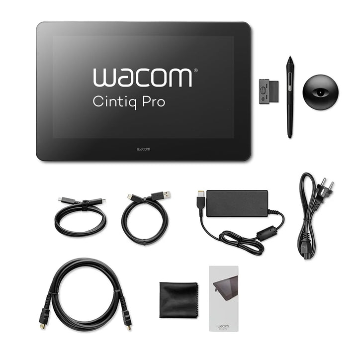 Wacom Cintiq Pro 16 Grafiktablett mit 4k Display für professionelle Designer & Künstler (15,6 Zoll D