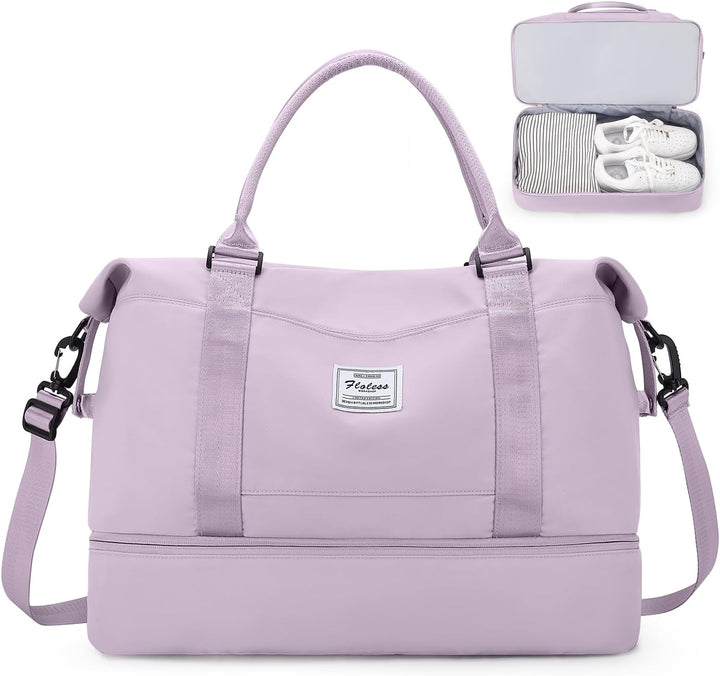 Reisetasche Damen Handgepäck Tasche Sporttasche Weekender Bag Schwimmtasche Wasserdicht Travel Bag D