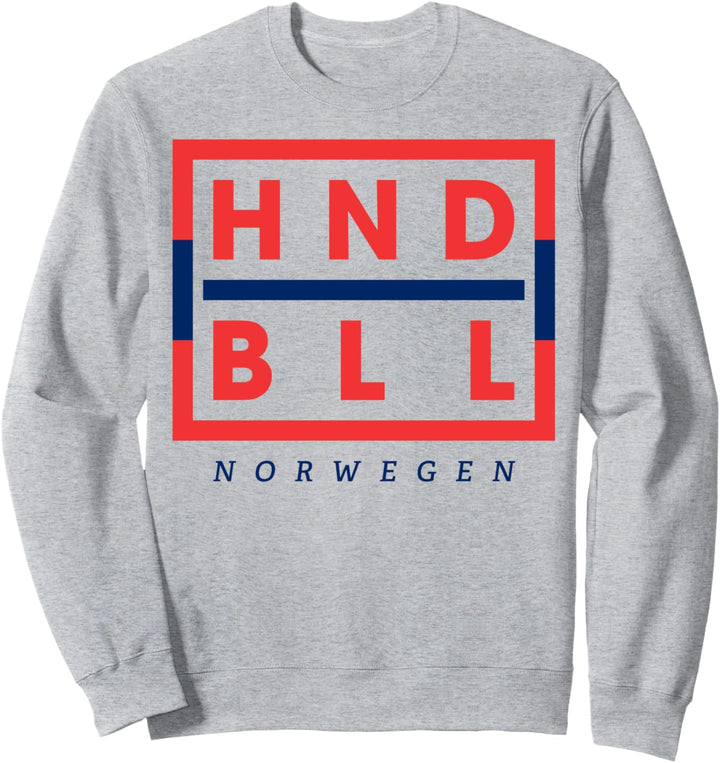 Norwegen Fan Trikot HNDBLL Handballer Geschenk Sweatshirt
