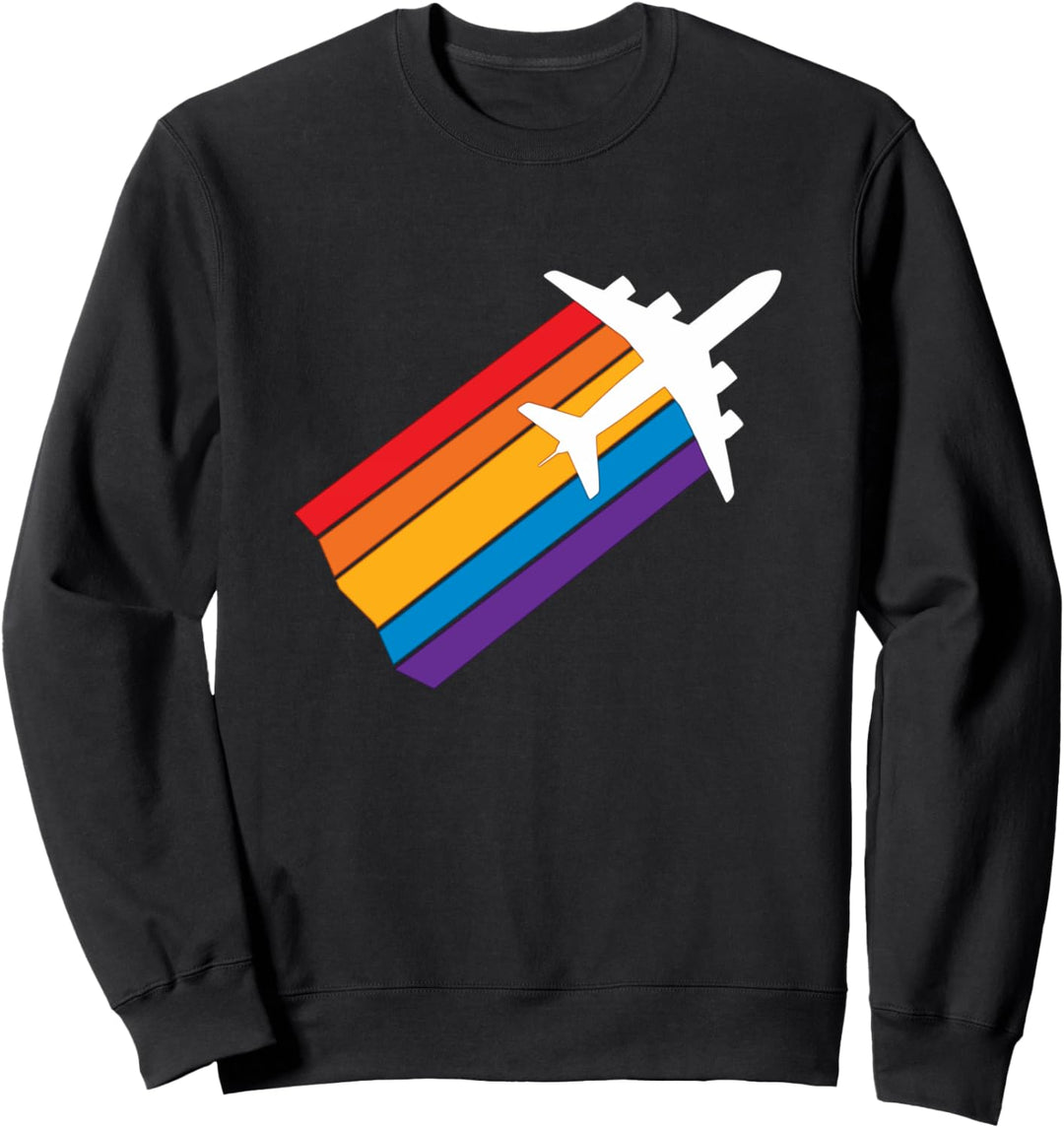 Luftfahrt Flugzeuge Fliegen Geschenk Sweatshirt