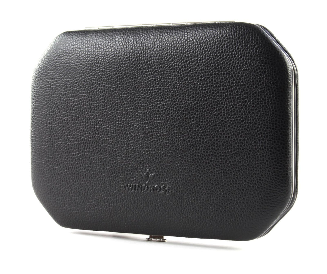 Windrose Beluga Bügel Manicureetui 17 cm schwarz, Schwarz