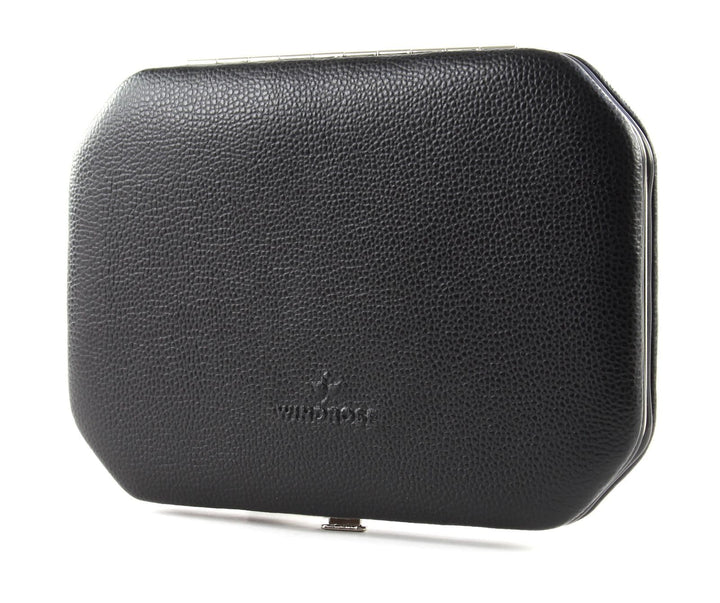 Windrose Beluga Bügel Manicureetui 17 cm schwarz, Schwarz