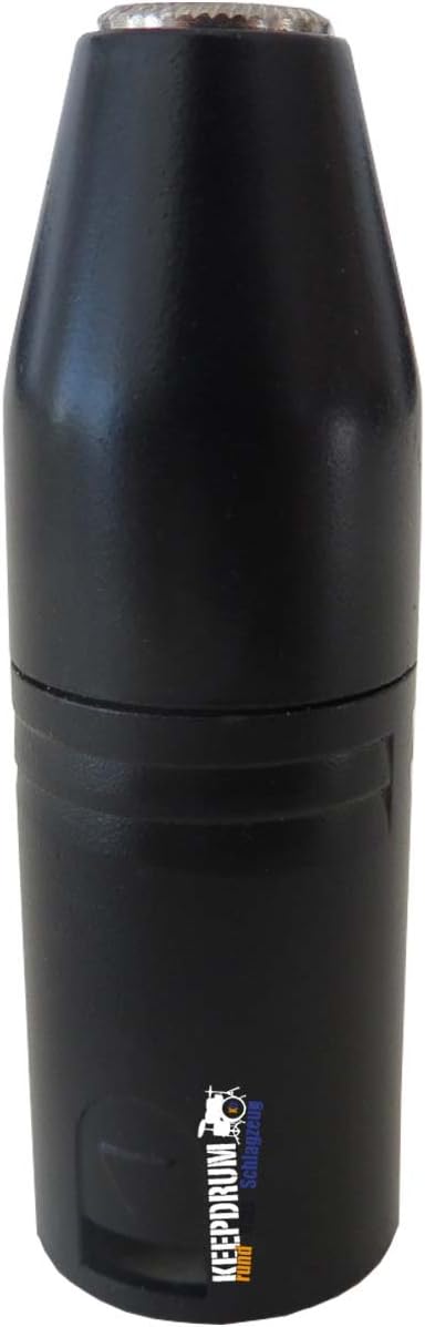 keepdrum ADP08 Adapter XLR zu Miniklinke 3,5mm Converter für Videomikrofone Single, Single