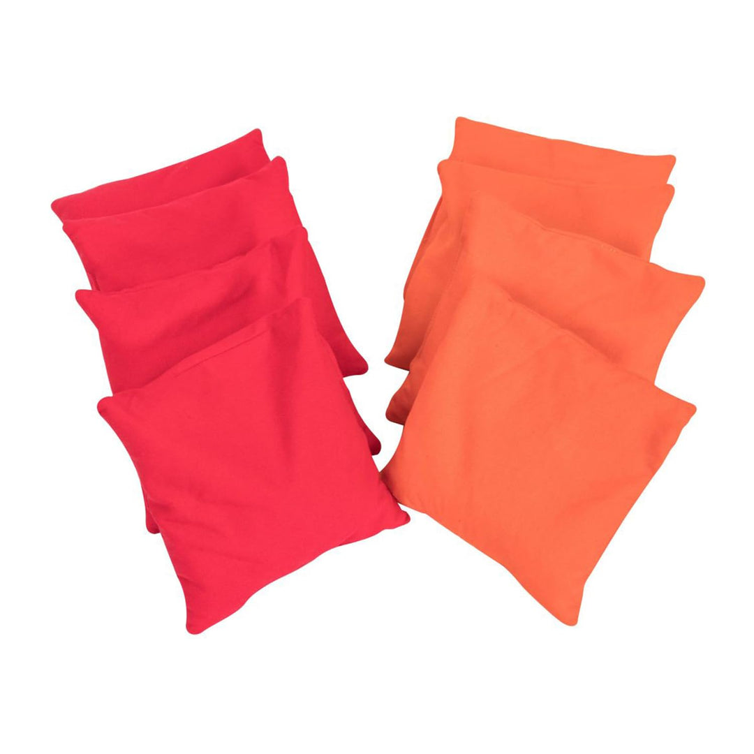 Cornhole Säckchen, Cornhole Bags 8er-Set, Cornhole Säcke, Quadratische Wurfsäckchen für Cornhole Spi