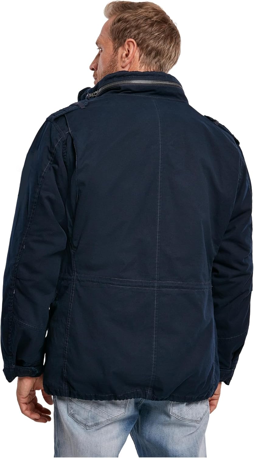 Brandit M65 Giant Herren Jacke Parka Winterjacke S Blau (Navy), S Blau (Navy)