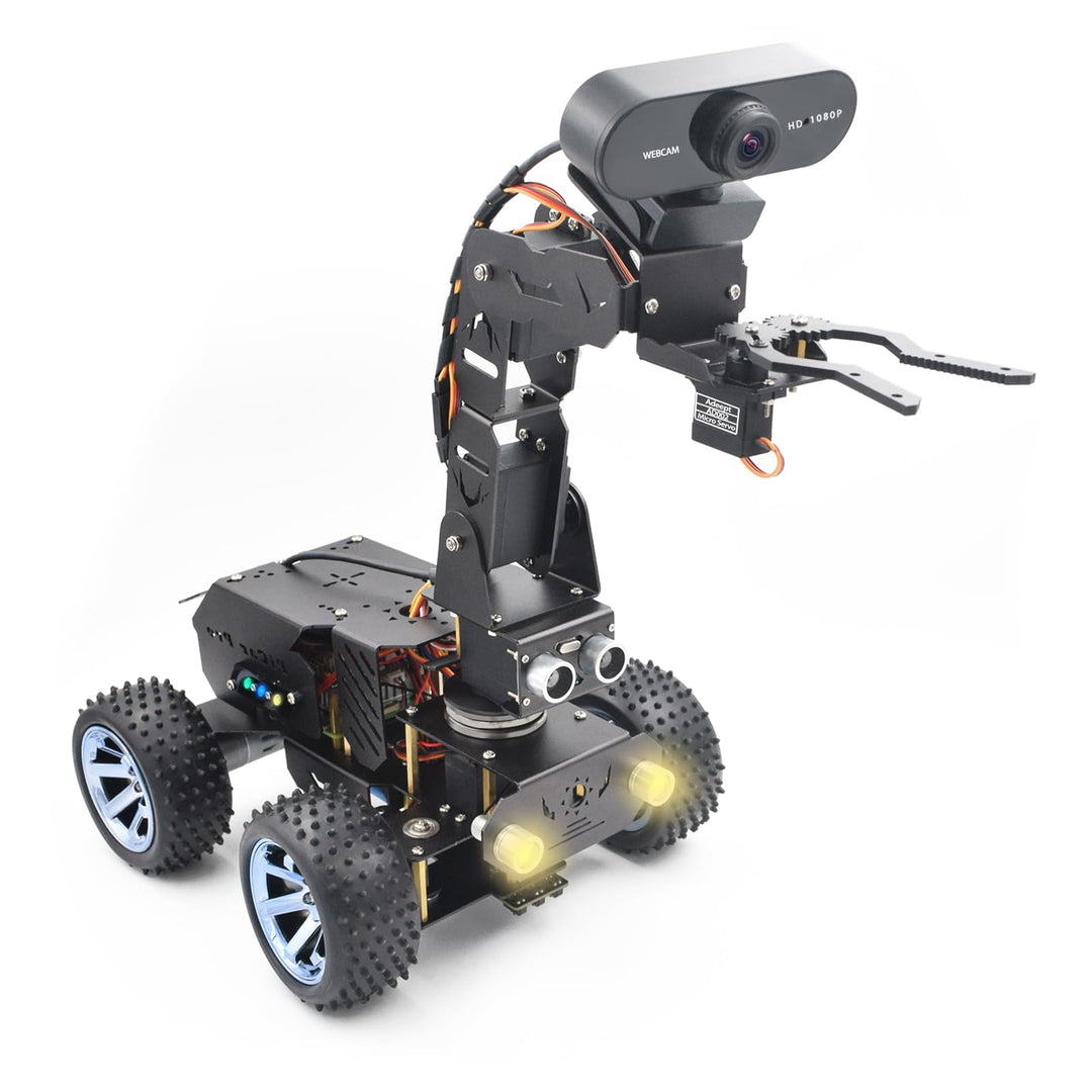 Adeept PiCar-Pro Raspberry Pi Smart Roboter Auto Kit Programmierung eines 2-in-1-4WD-Auto-Roboters m