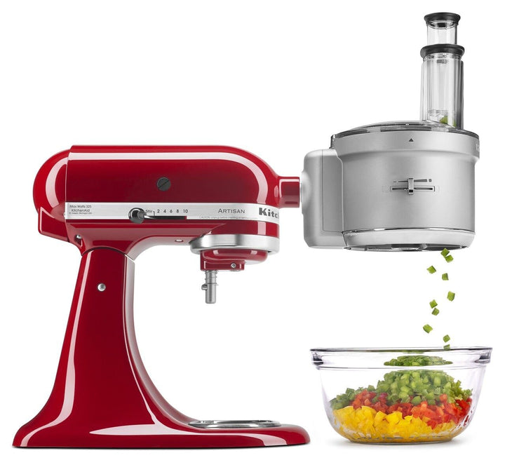 KitchenAid KSM2FPA Küchenmaschinenaufsatz, Würfelset, Silber, KSM2FPA