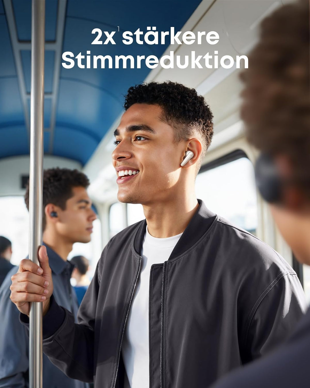 soundcore Liberty 5 by Anker, kabellose Noise Cancelling Earbuds, 2X stärkere Stimmreduktion, ANC in