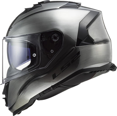 LS2, Integraler Motorradhelm Storm Jeans Titanium, XS