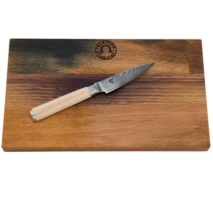 Kai Shun Classic White | DM-0700 W | Japanisches Officemesser, | 8,5 cm Klinge aus Damaststahl | Sch