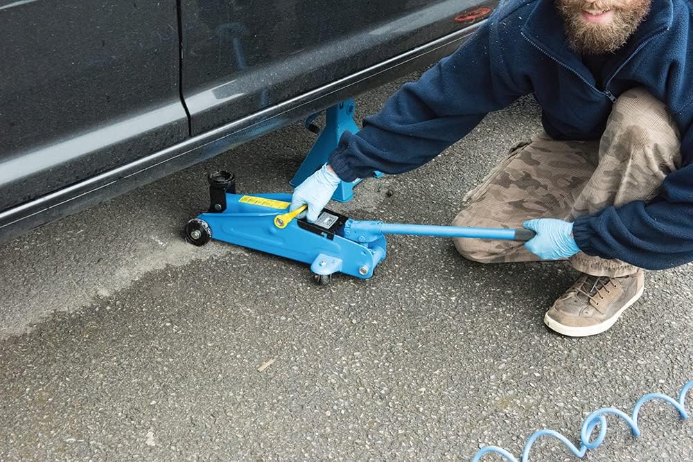 Silverline 633935 Hydraulischer Rangierwagenheber 2 t