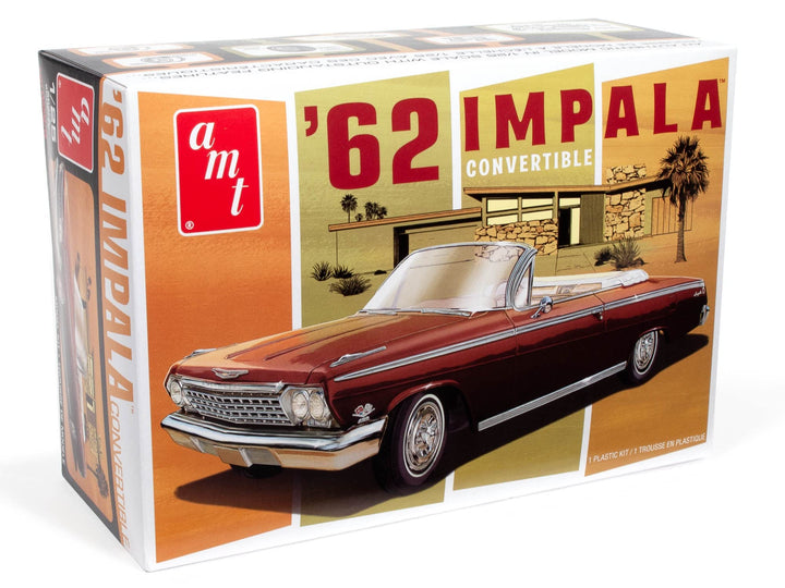 AMT - 1/25 1962 Chevy Impala Convertible - Plastikmodellbausatz