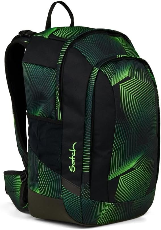 Satch Air Pencil Slider Edition Schulrucksack Set 3tlg. inkl. Sporttasche Seiscmic Green, Seiscmic G