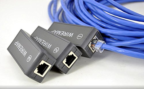 KALEA-INFORMATIQUE Professionelles Testgerät für RJ45-Ethernet-Netzwerke. Zeigt den Verdrahtungsplan