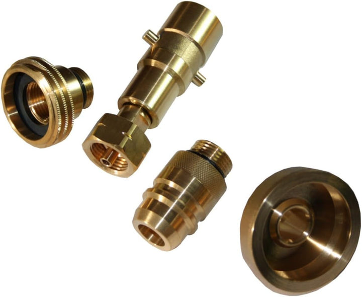 Furtzer LPG GPL Autogas Tankadapter Acme/Dish/EURONOZZLE/BAJONETT Gasflaschen Propangas lang Adapter