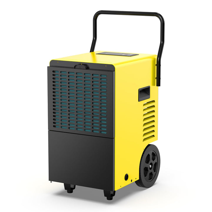 Bautrockner Luftentfeuchter Keller 50 L/Tag - 7L Grosswassertank | Entfeuchter elektrisch für Bauste