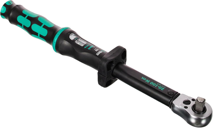 Wera 05075625001 Click-Torque C 2 Push R/L, einstellbarer Drehmomentschlüssel, 1/2", 20-100 Nm Singl