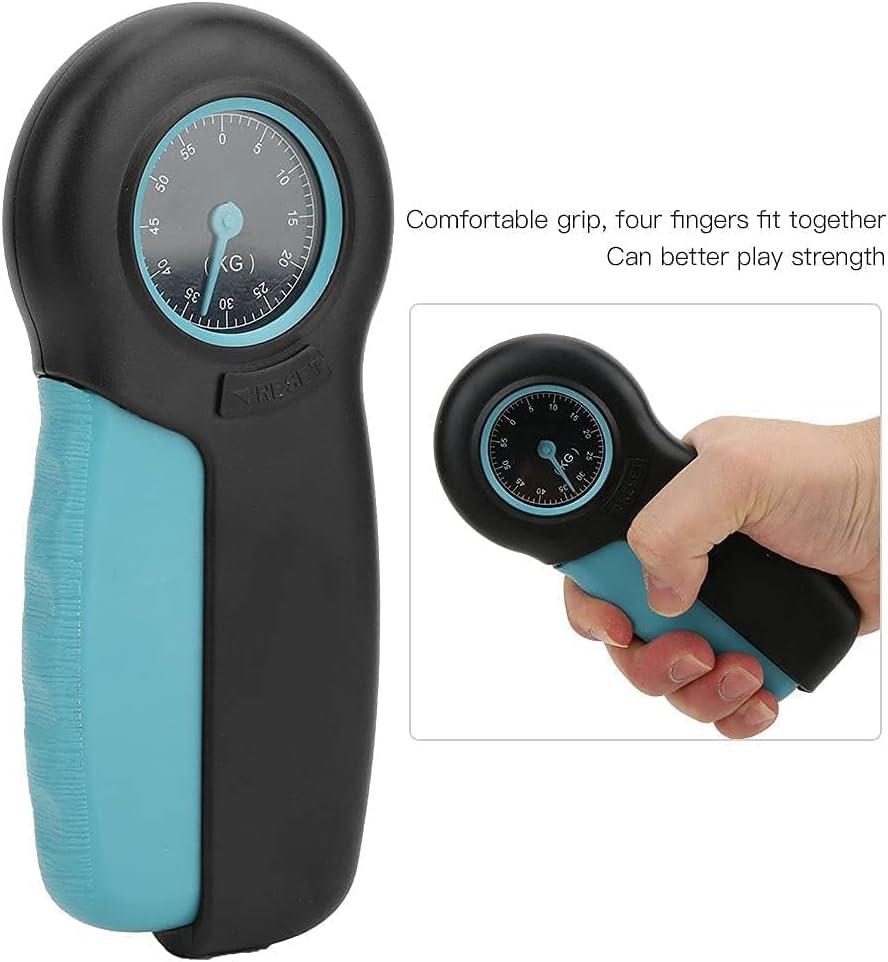 VBESTLIFE Handgriffmessgerät, ABS-Riesendisplay, Mechanisches Handgelenkstärkungsgerät, Griffkraftme