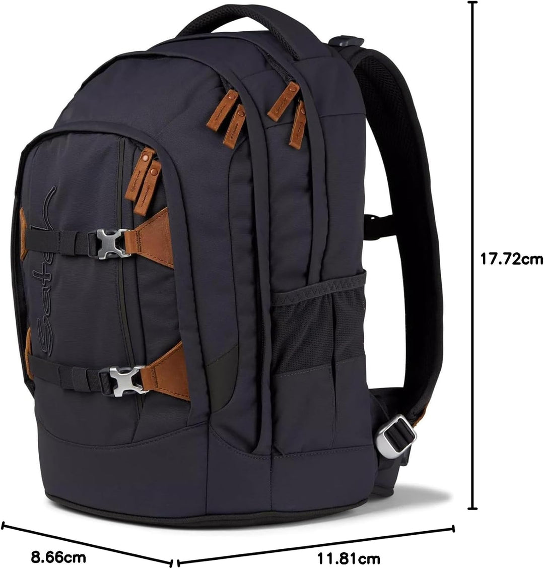 Satch Unisex Kinder Satch Pack Schulrucksack Schulrucksack Einheitsgrösse Nordic Grey, Einheitsgr&#x