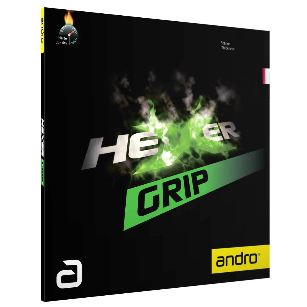 ANDRO Belag Hexer Grip grün 1,9 mm, grün 1,9 mm