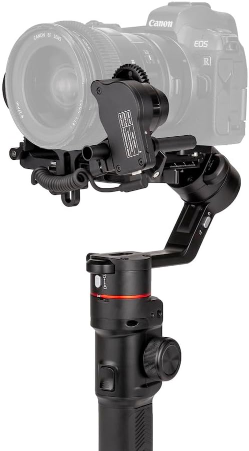 Manfrotto Schärfeziehvorrichtung für Gimbals, für Tragbare Professionelle 3-Achsen Gimbals für Spieg