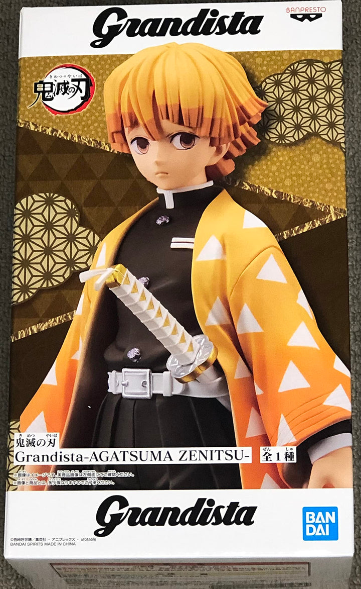 Banpresto Demon Slayer – Zenitsu Agatsuma – Figur Grandista 24 cm
