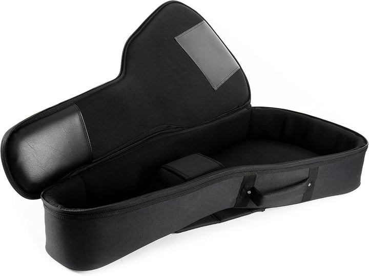 Fame Gigbag für Westerngitarre, Dreadnought, Grand Auditorium, Dicke Polsterung, Halsstütze, 3 Zubeh