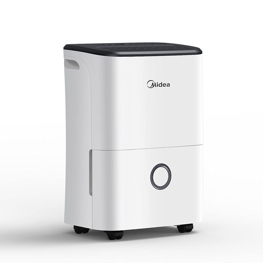 Midea Luftentfeuchter, 20L/24h, Raumgrösse ca.100m³(40m²), DF-20DEN7-WF, APP-fähig, 24H Timer, Wasse