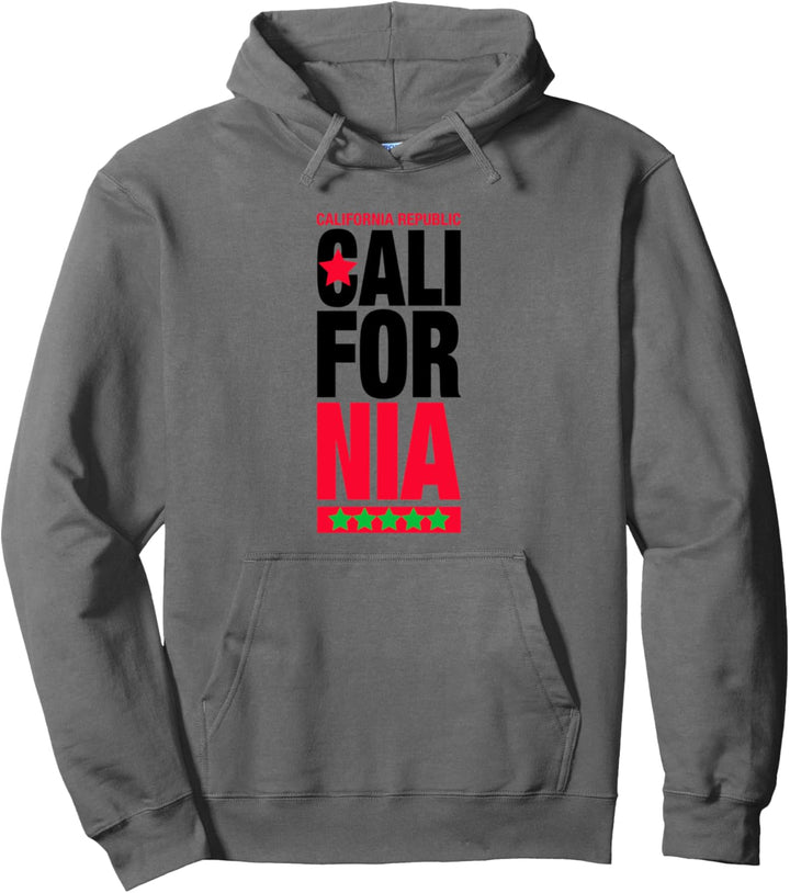 California Tee Shirts, Cool California Republic Graphic Pullover Hoodie