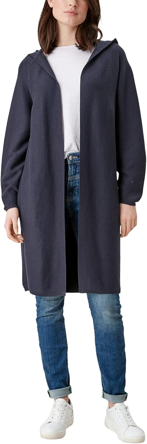 s.Oliver Damen Jacke Langarm 40 Navy, 40 Navy