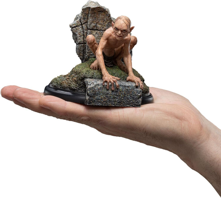 Weta Workshop Herr der Ringe Mini Statue Gollum, Guide to Mordor 11 cm