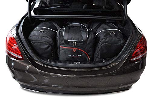 KJUST Reisetaschen 4 stk kompatibel mit MERCEDES-BENZ C LIMOUSINE W205 2013-2021
