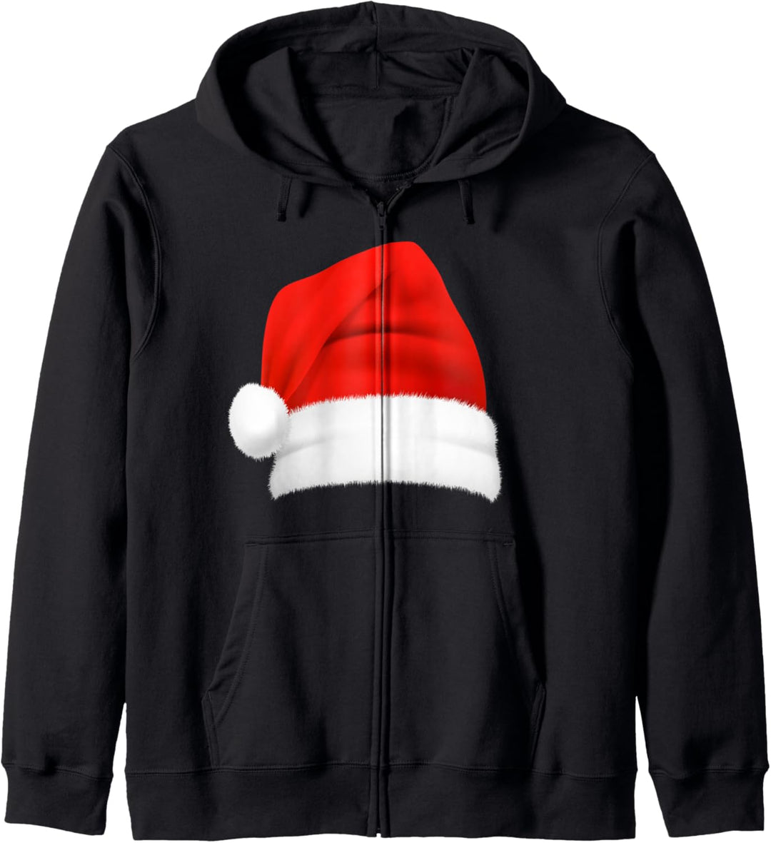 Dieses ist mein Weihnachtspyjama-Hemd Sankt-Hut-Weihnachten Kapuzenjacke