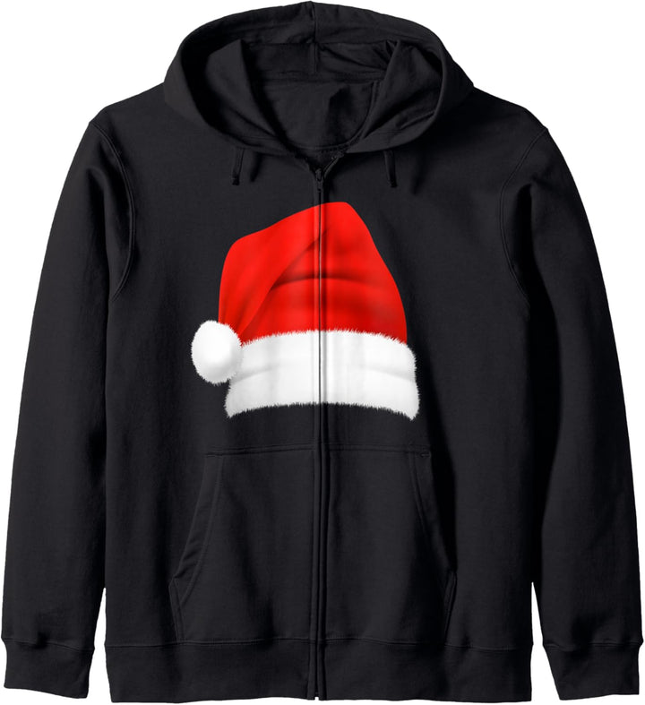 Dieses ist mein Weihnachtspyjama-Hemd Sankt-Hut-Weihnachten Kapuzenjacke