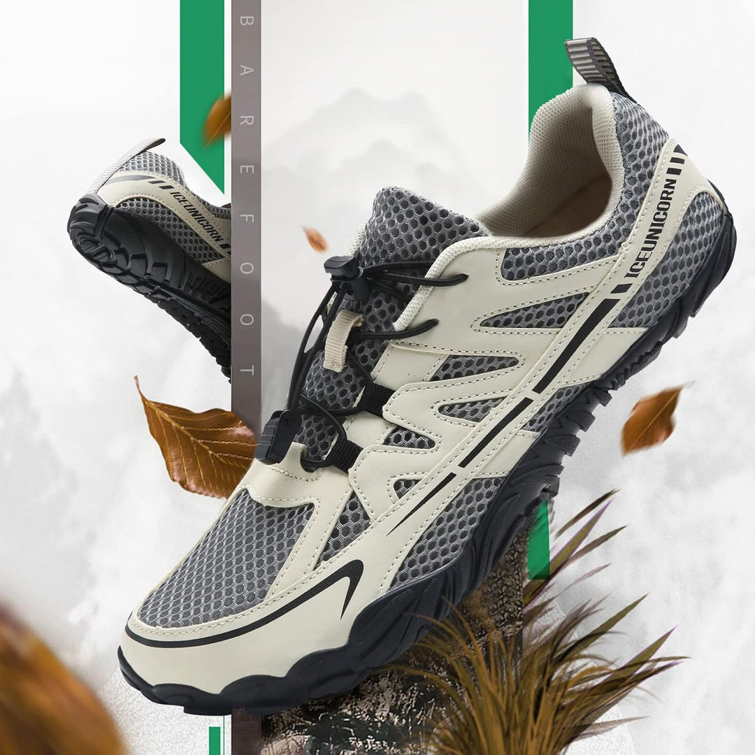 IceUnicorn Barfussschuhe Herren Damen Traillaufschuhe Fitnessschuhe Knit Minimalistische Breiter Zeh