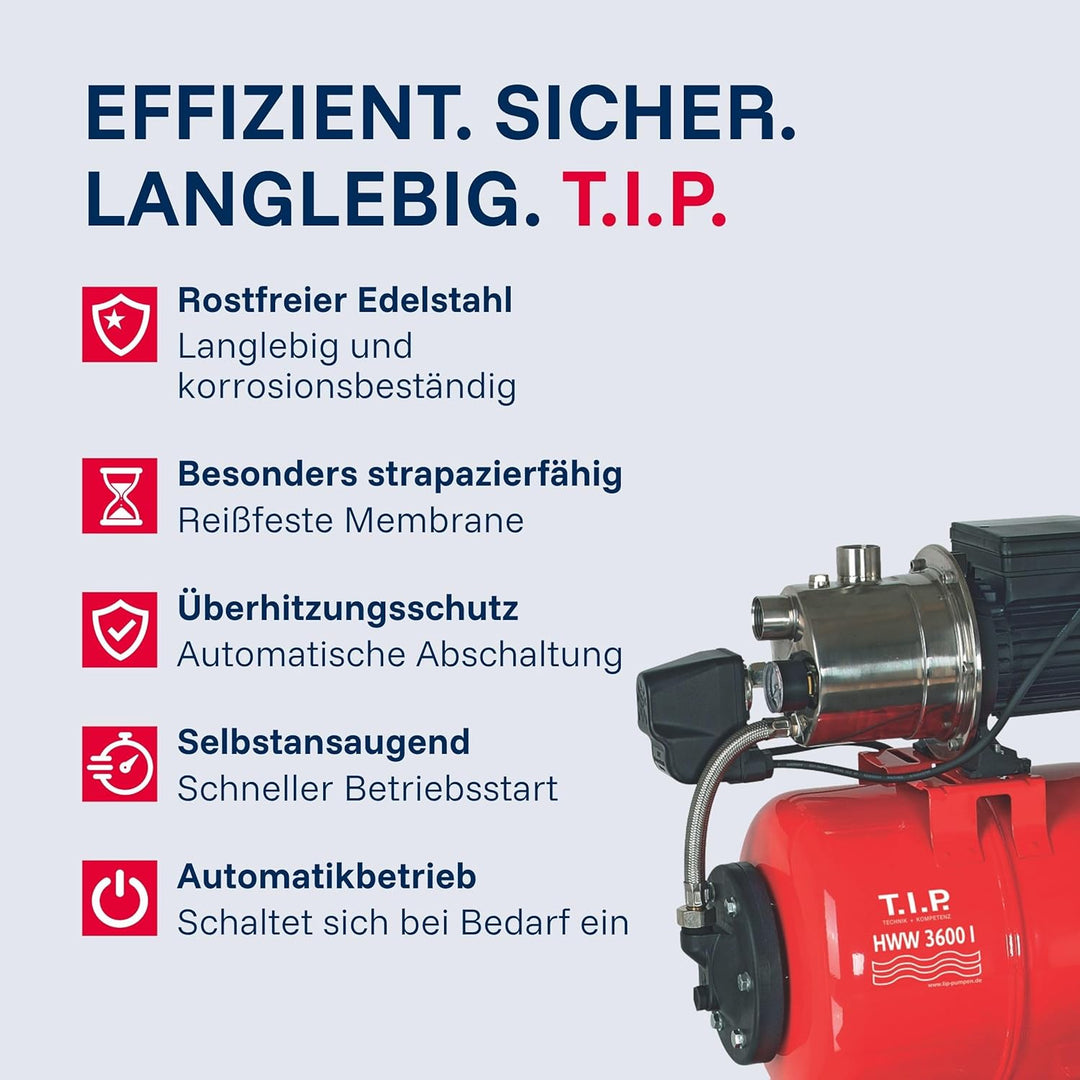 T.I.P. 31188 Hauswasserwerk HWW 3600