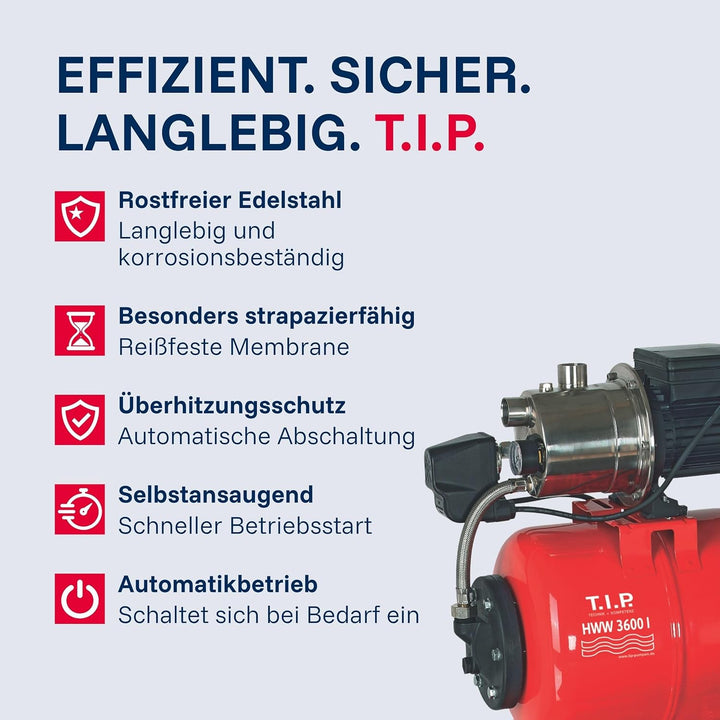 T.I.P. 31188 Hauswasserwerk HWW 3600