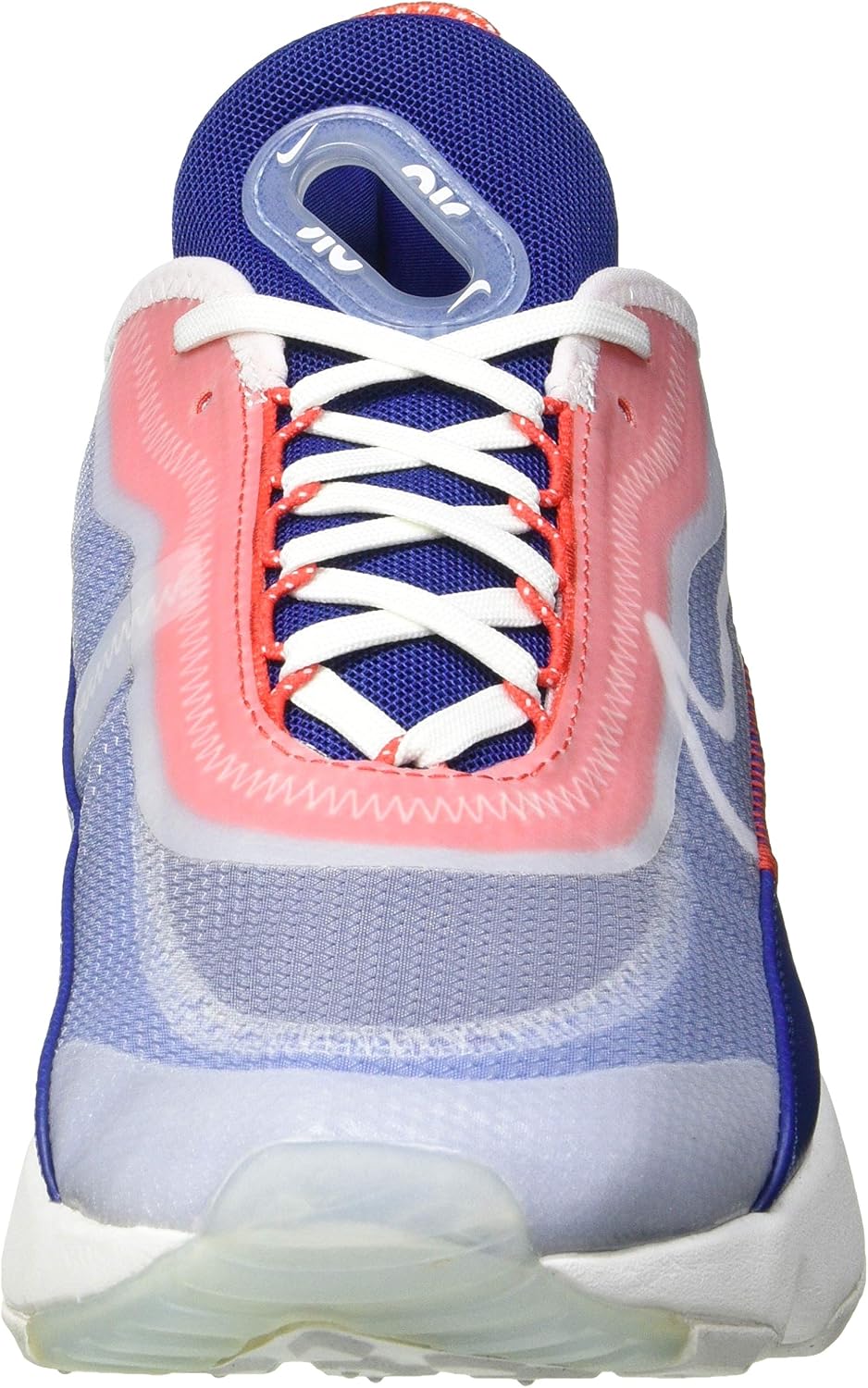 Nike Damen W Revolution 5Sneaker 40 EU White Chile Red Deep Royal Blue White, 40 EU White Chile Red