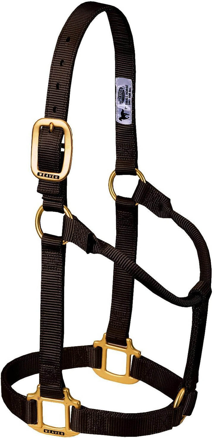 WEAVER Leather, Nicht verstellbares Halfter Braun Average Horse, Braun Average Horse