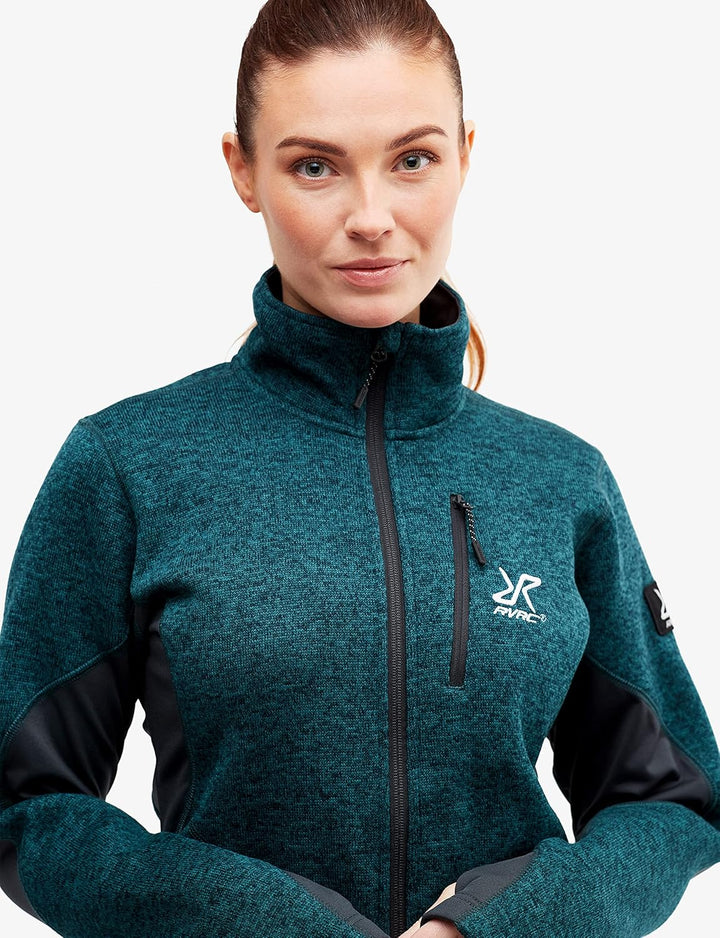 RevolutionRace Fusion Fleece für Damen, perfekt für Wanderungen und Outdoor-Abenteuer S Stargazer, S
