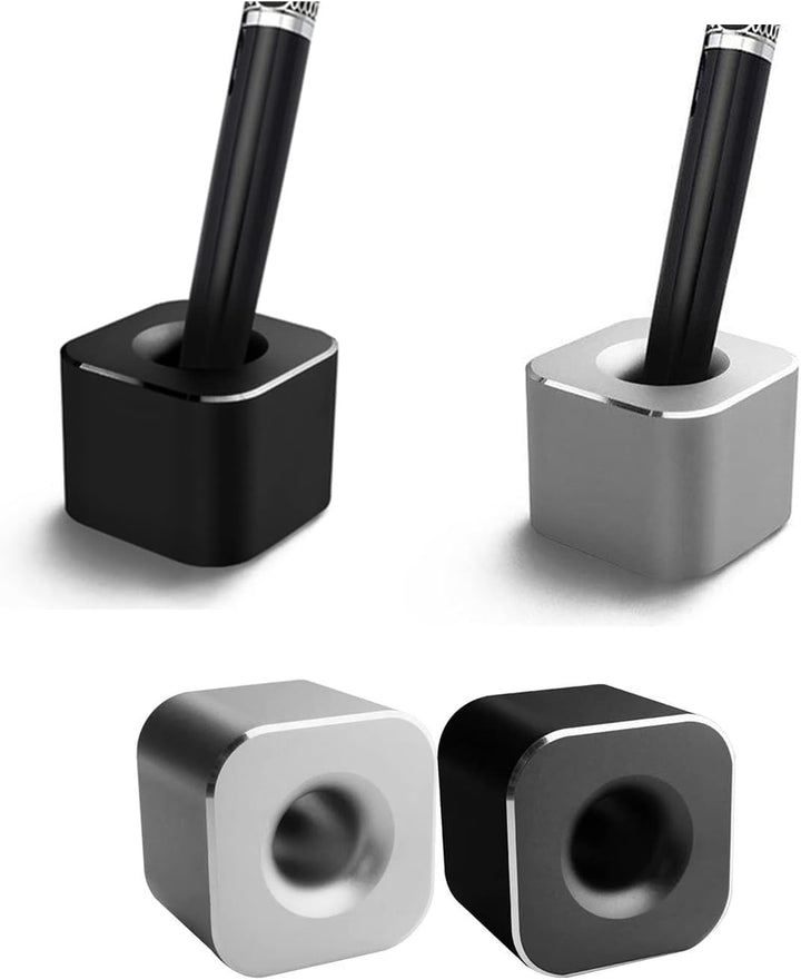 TopHomer Mini-Stifthalter für Schreibtisch, Aluminiumlegierung, Stiftständer, Einzelstifthalter, Des