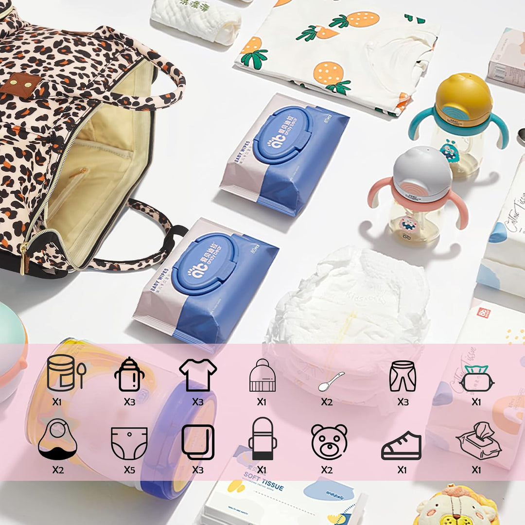 Wickeltasche, Rucksack, Multifunktions-Wickeltasche für Reisen, wasserdicht, Reise-Rucksack, Babytas