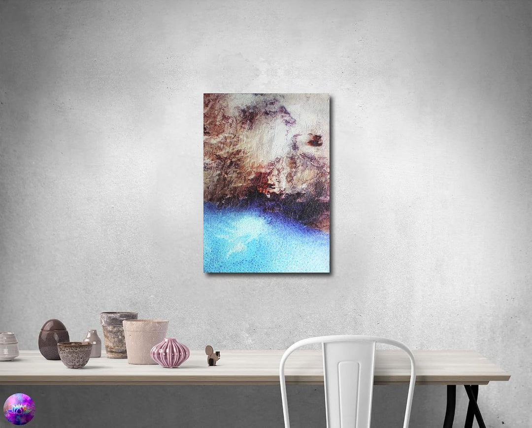 Original Gemälde Abstrakte Malerei Unikat - Strukturgemälde Acrylgemälde Moderne Kunst Wandkunst Hom